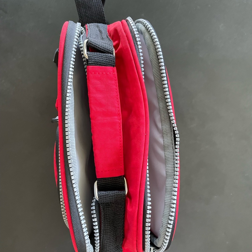 Kipling Vibrant Red Crossbody Bag - Picture 5 of 6